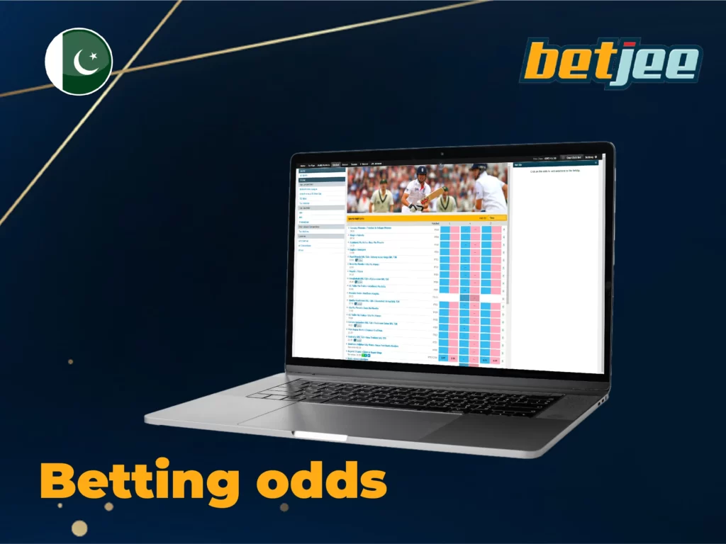 Highest betting odds are available at Betjee Pakistan