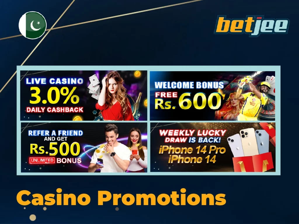 Betjee casino promotions