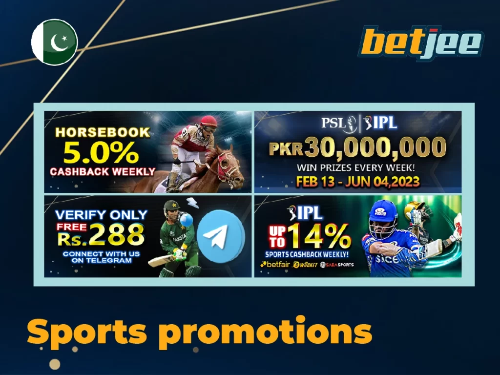Betjee sports betting promotions